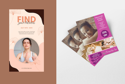 Cheap A6 flyers printed in Los Angeles